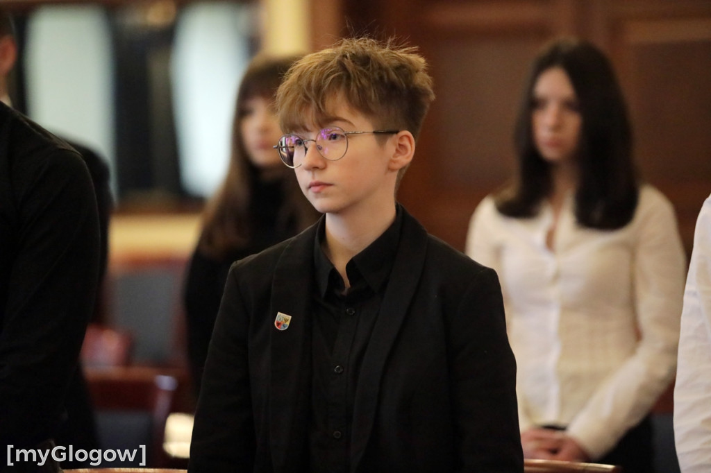 Pierwsza sesja Młodzieżowej Rady Miasta Głogowa