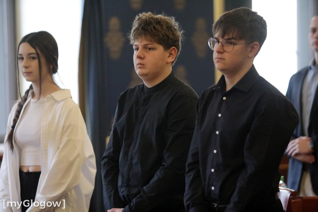 Pierwsza sesja Młodzieżowej Rady Miasta Głogowa