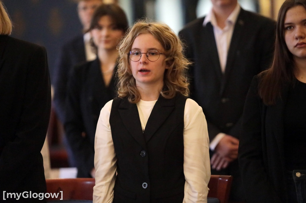 Pierwsza sesja Młodzieżowej Rady Miasta Głogowa