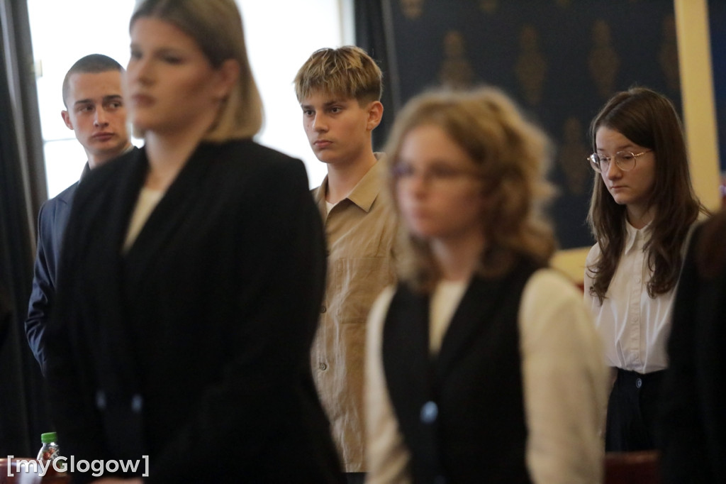 Pierwsza sesja Młodzieżowej Rady Miasta Głogowa