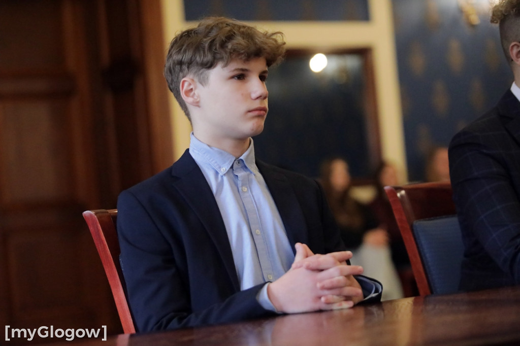 Pierwsza sesja Młodzieżowej Rady Miasta Głogowa