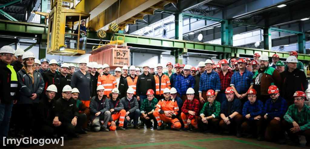 10 000 000 ton miedzi w HMG