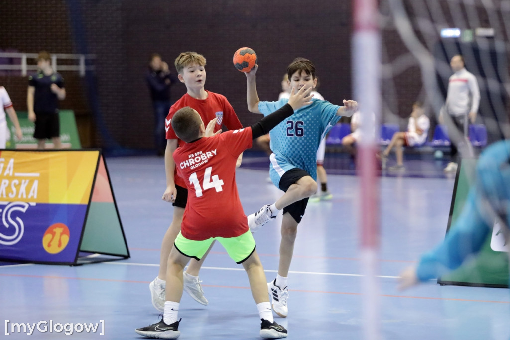 Święto piłki ręcznej! Uczniowie na parkiecie