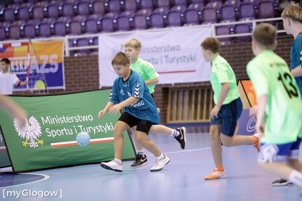 Święto piłki ręcznej! Uczniowie na parkiecie