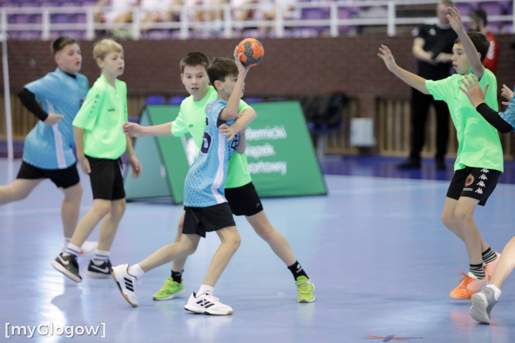Święto piłki ręcznej! Uczniowie na parkiecie