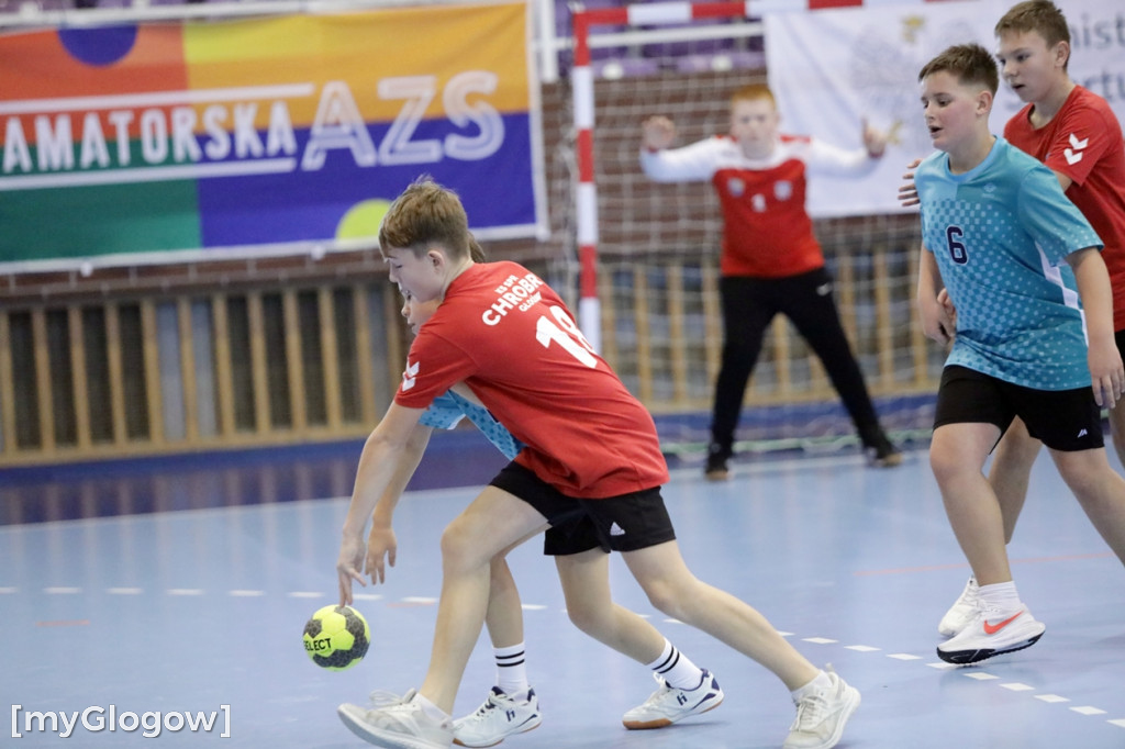 Święto piłki ręcznej! Uczniowie na parkiecie