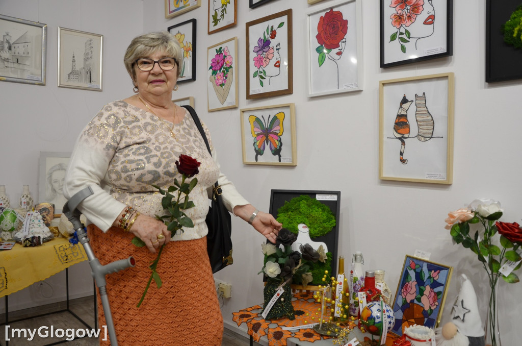 Wystawa rękodzieła seniorów otwarta