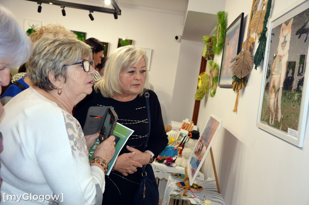 Wystawa rękodzieła seniorów otwarta