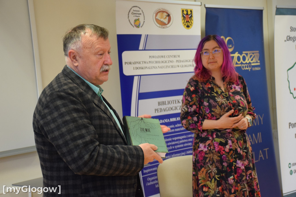 Spotkanie autorskie w bibliotece pedagogicznej