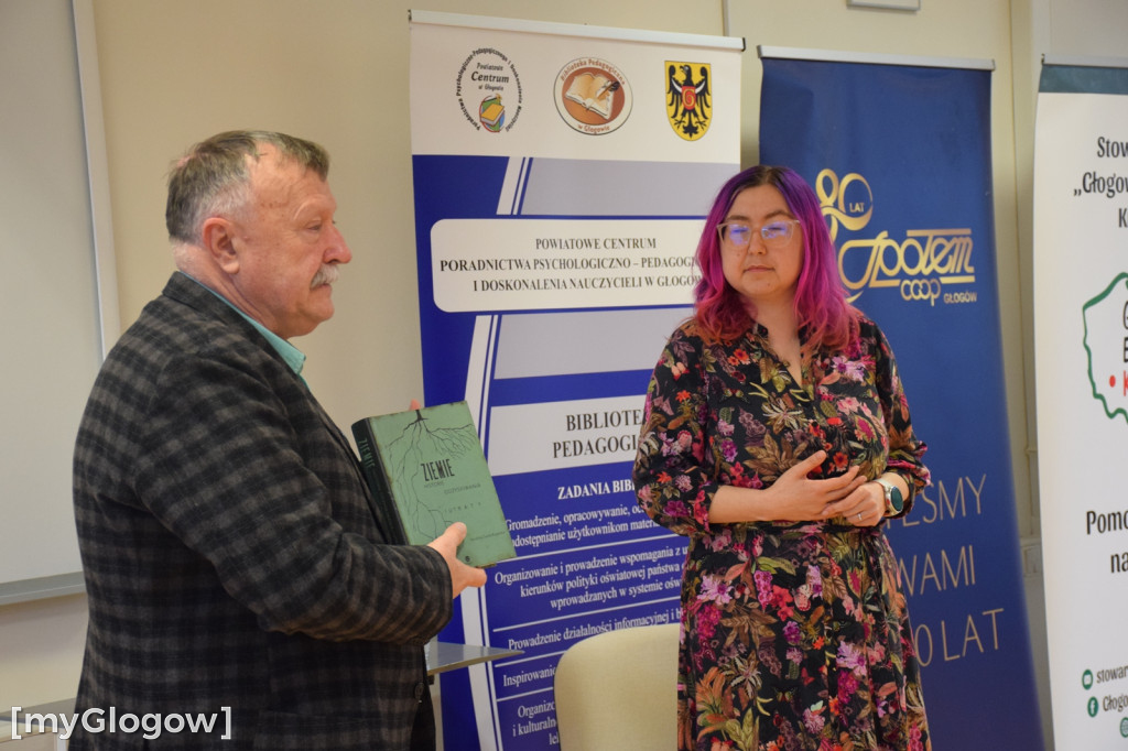 Spotkanie autorskie w bibliotece pedagogicznej