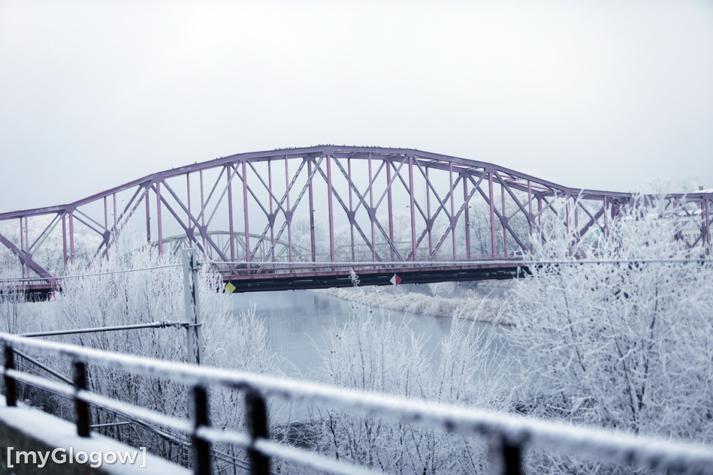 Mroźny, ale jak piękny poranek w Głogowie