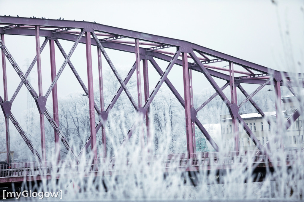 Mroźny, ale jak piękny poranek w Głogowie