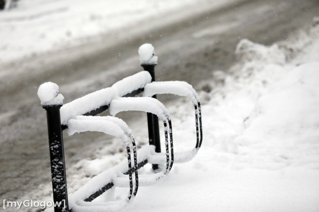 Zima w Głogowie! Ale zrobiło się biało
