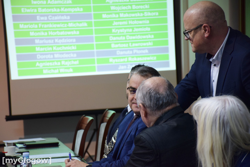 Sesja rady powiatu głogowskiego