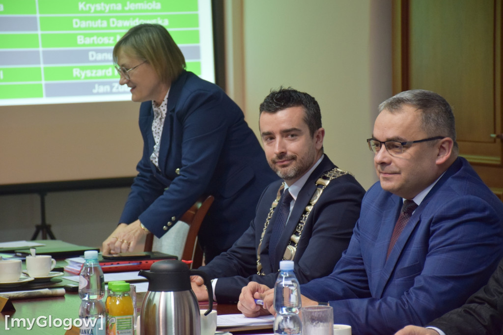 Sesja rady powiatu głogowskiego