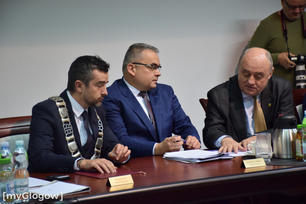 Sesja rady powiatu głogowskiego