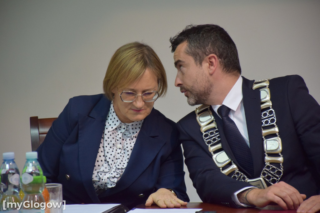 Sesja rady powiatu głogowskiego