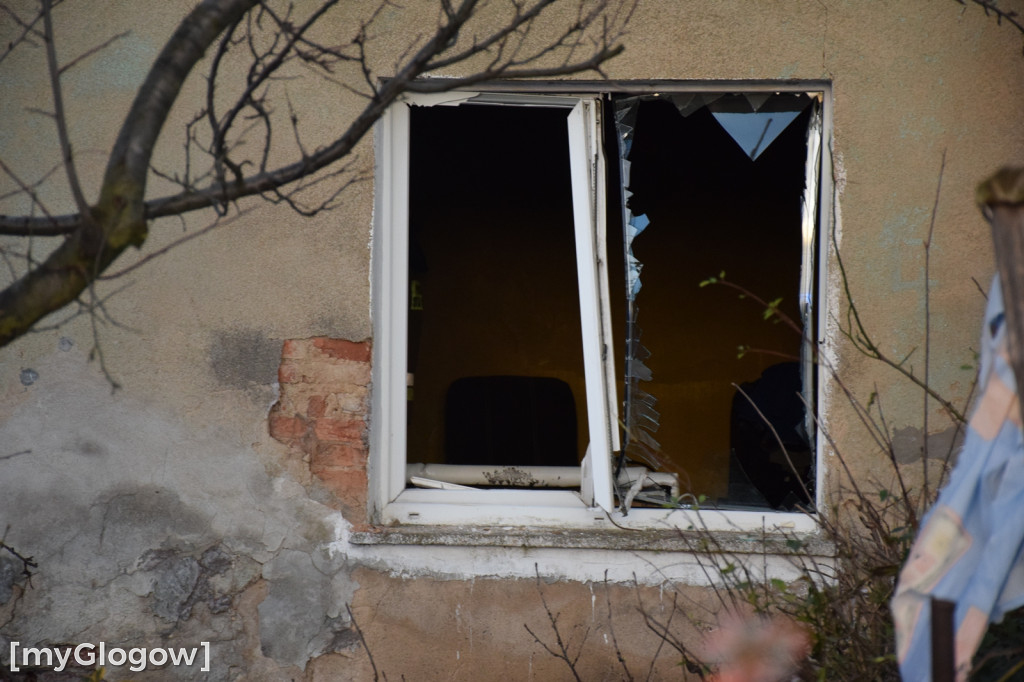 Wybuch gazu w Bukwicy pod Głogowem