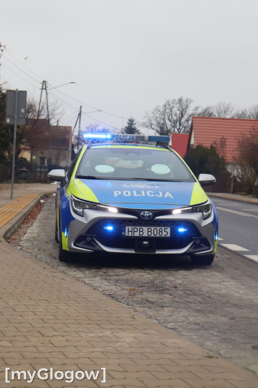 Zawalony pustostan w Brzegu Głogowskim