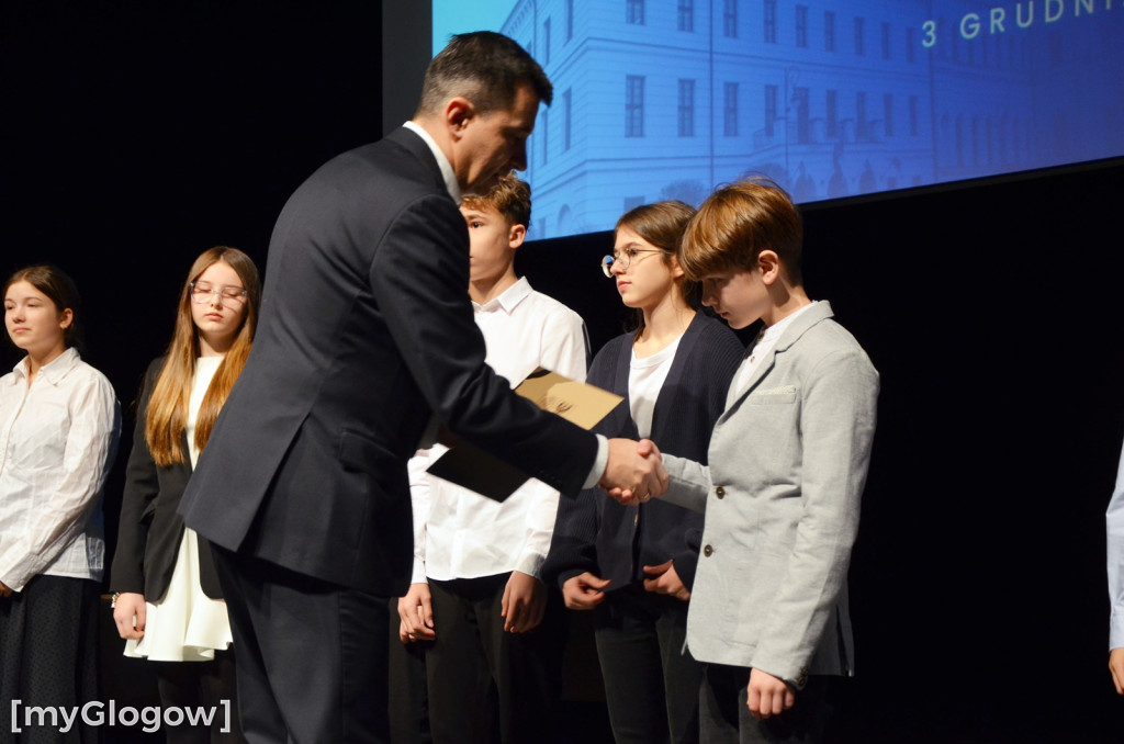 Wręczenie stypendiów naukowych prezydenta, część 1