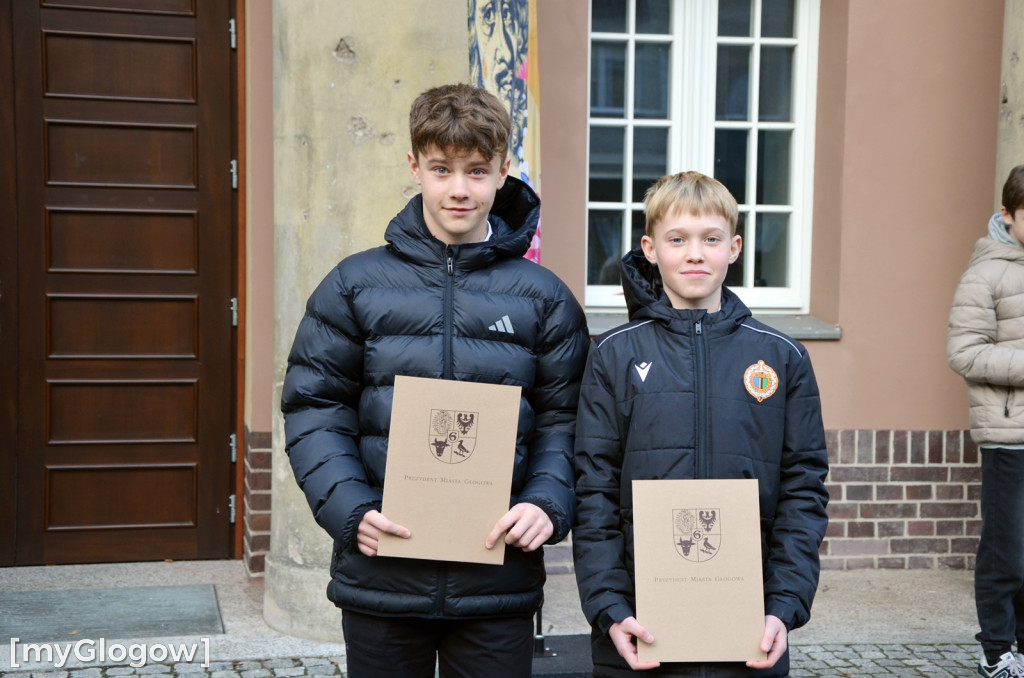 Wręczenie stypendiów naukowych prezydenta, część 1