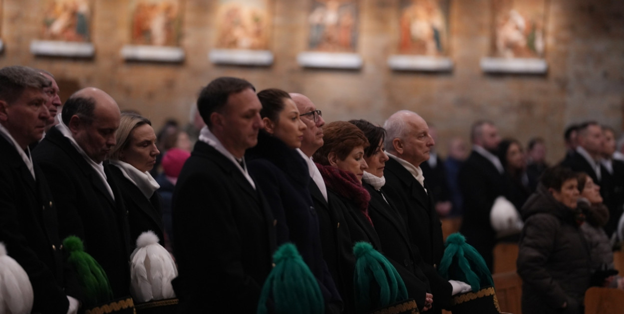 Uroczysta msza św. w intencji górników i ich rodzin