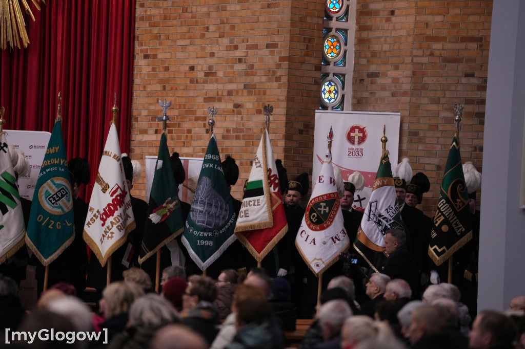 Uroczysta msza św. w intencji górników i ich rodzin