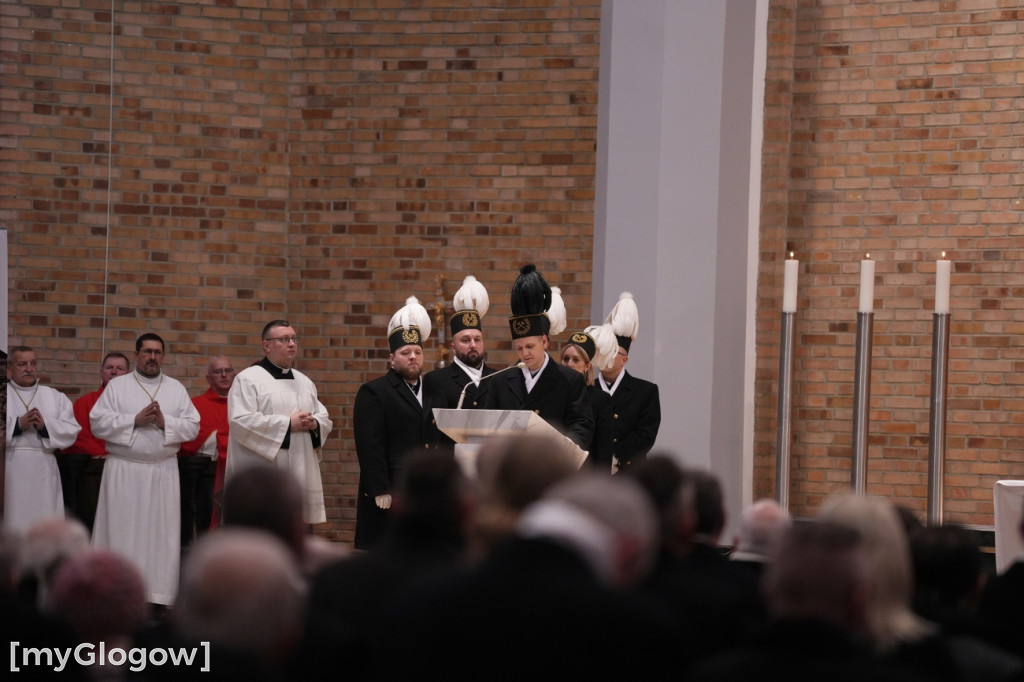 Uroczysta msza św. w intencji górników i ich rodzin