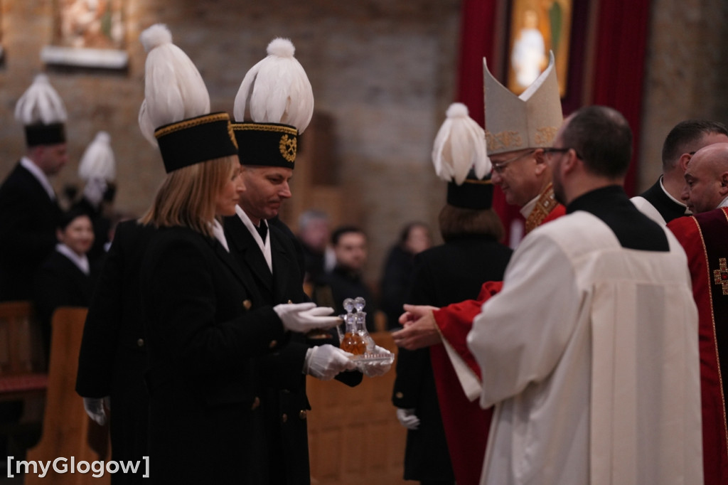 Uroczysta msza św. w intencji górników i ich rodzin