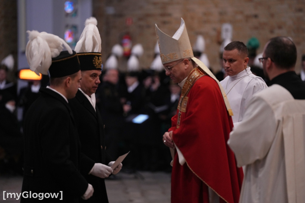 Uroczysta msza św. w intencji górników i ich rodzin