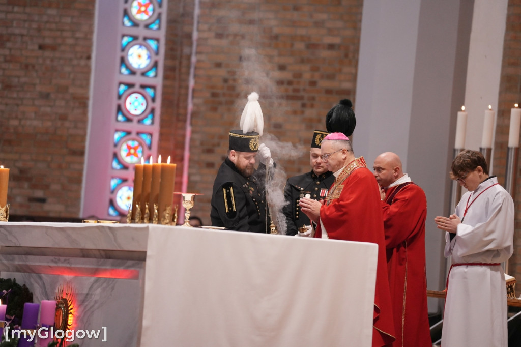 Uroczysta msza św. w intencji górników i ich rodzin