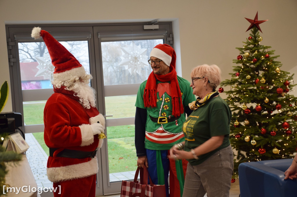 Mikołaj w Hospicjum Głogowskim