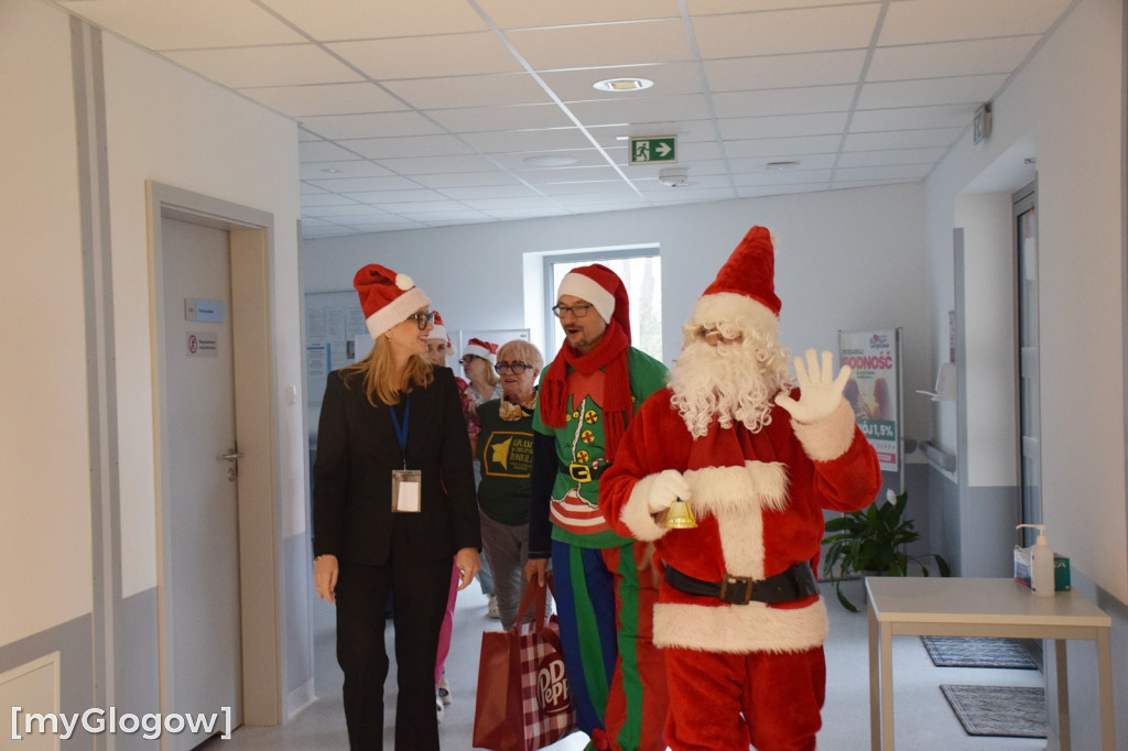 Mikołaj w Hospicjum Głogowskim