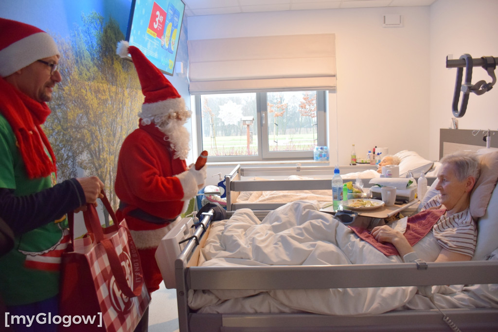 Mikołaj w Hospicjum Głogowskim