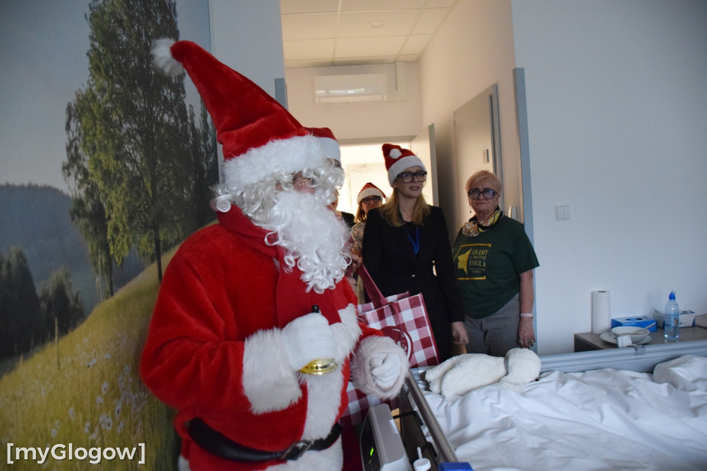 Mikołaj w Hospicjum Głogowskim