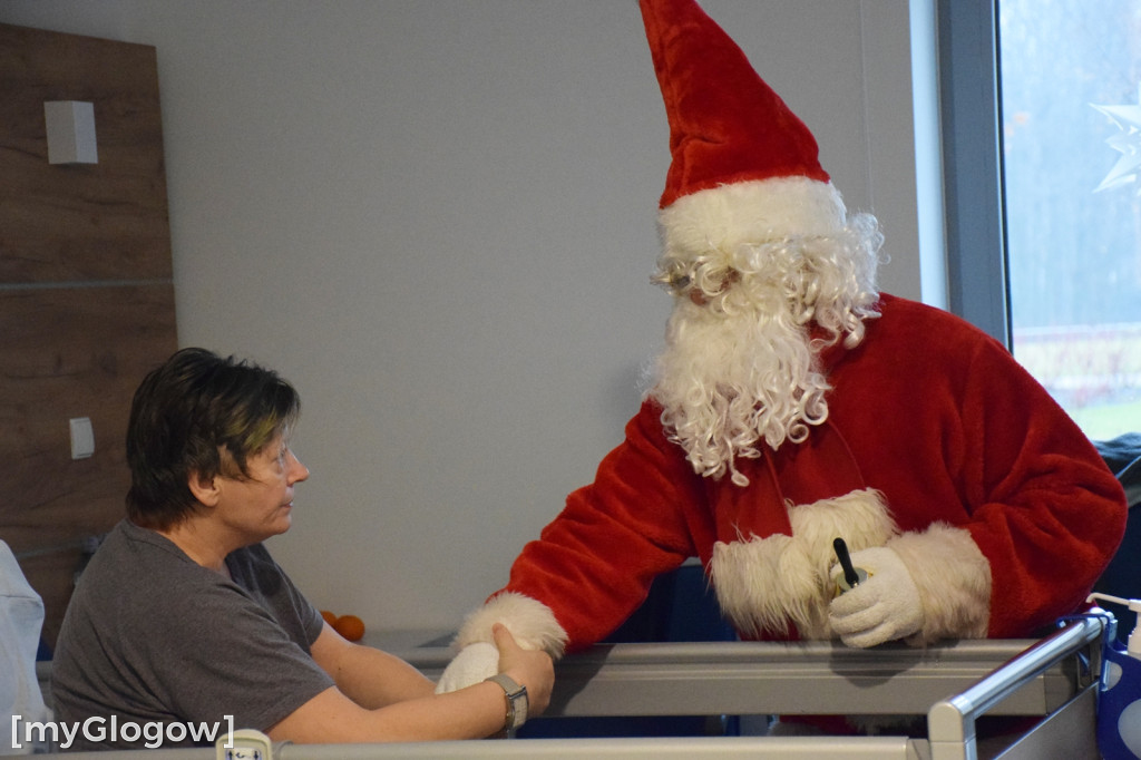 Mikołaj w Hospicjum Głogowskim