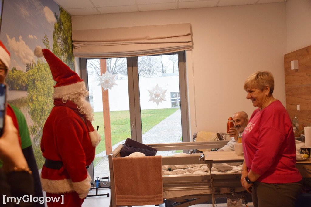 Mikołaj w Hospicjum Głogowskim