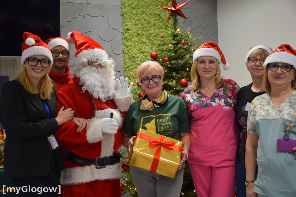 Mikołaj w Hospicjum Głogowskim