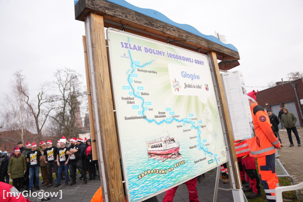 Mikołajkowy Spływ Płetwonurków