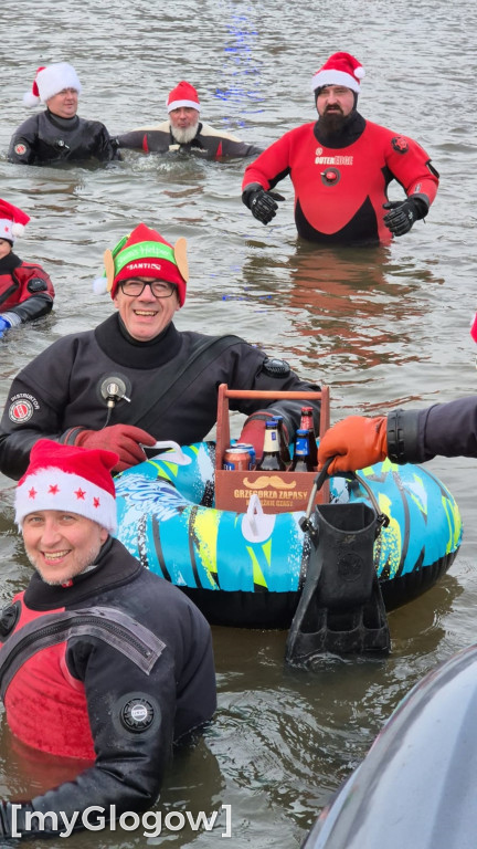 Mikołajkowy Spływ Płetwonurków