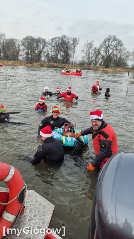 Mikołajkowy Spływ Płetwonurków