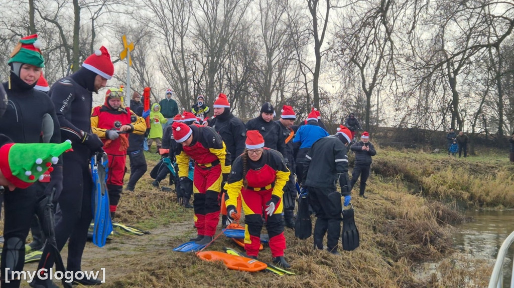 Mikołajkowy Spływ Płetwonurków