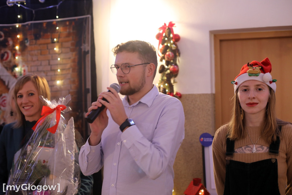 Wigilijne spotkanie seniorów na koniec programu