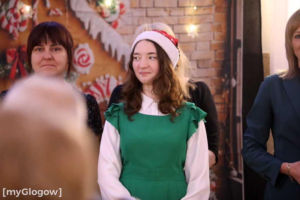 Wigilijne spotkanie seniorów na koniec programu