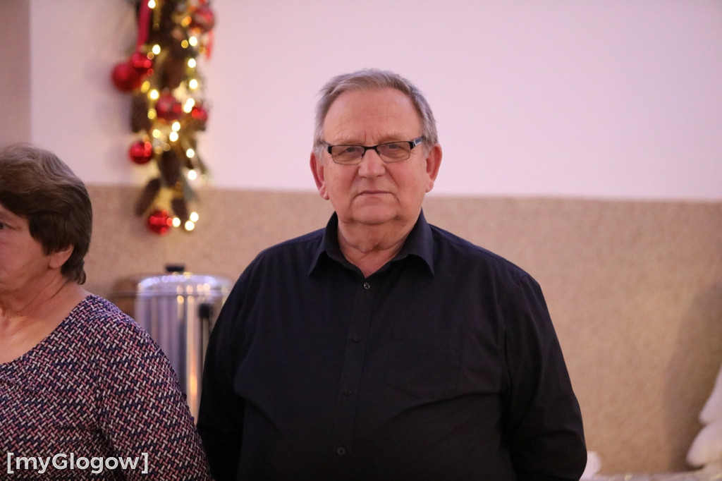 Wigilijne spotkanie seniorów na koniec programu