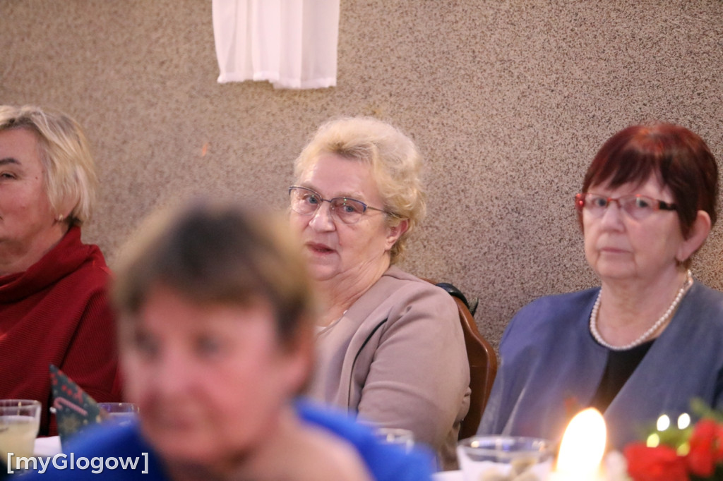 Wigilijne spotkanie seniorów na koniec programu