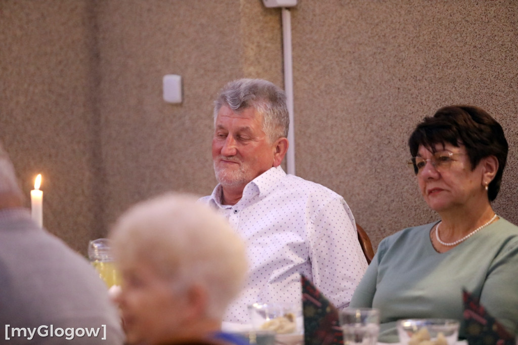 Wigilijne spotkanie seniorów na koniec programu