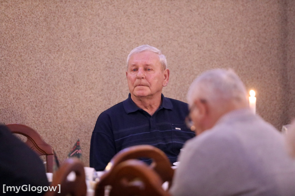 Wigilijne spotkanie seniorów na koniec programu