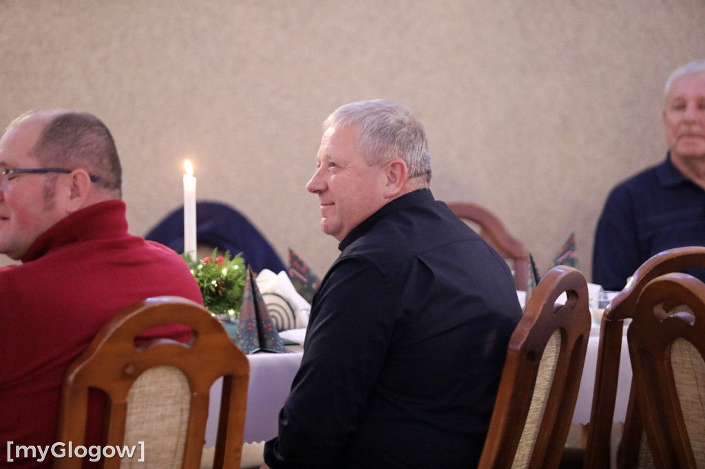 Wigilijne spotkanie seniorów na koniec programu