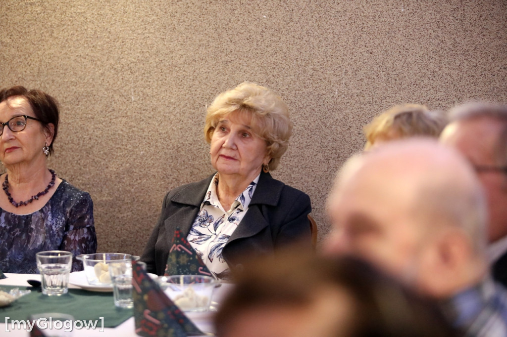 Wigilijne spotkanie seniorów na koniec programu